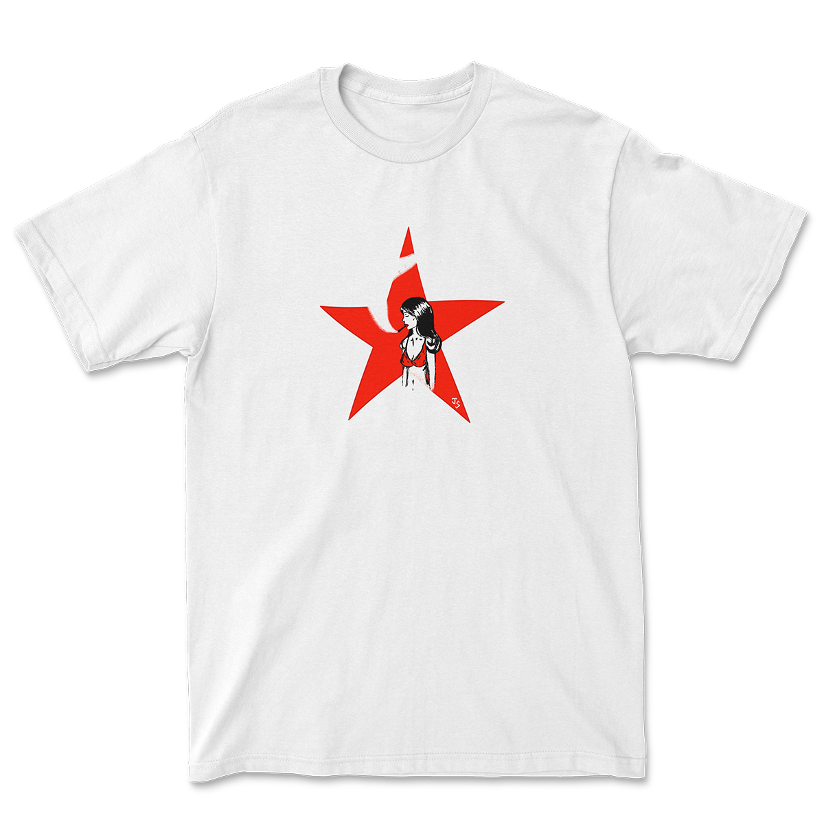 トップス star lettering tee (white) Star Tee – Jason Schmidt